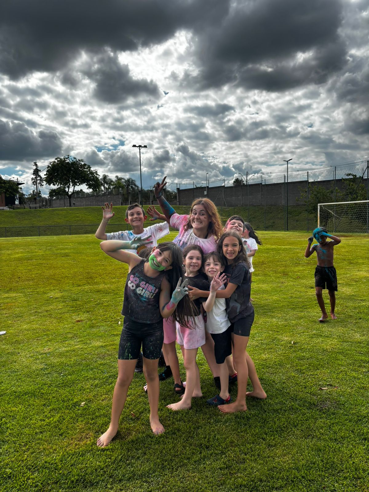 Festa das cores no Damha II